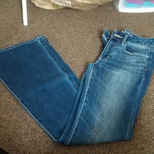 High rise artist jean